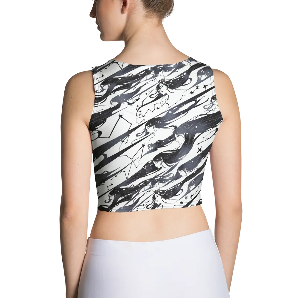 Starbound Reverie on Crop Top — Back