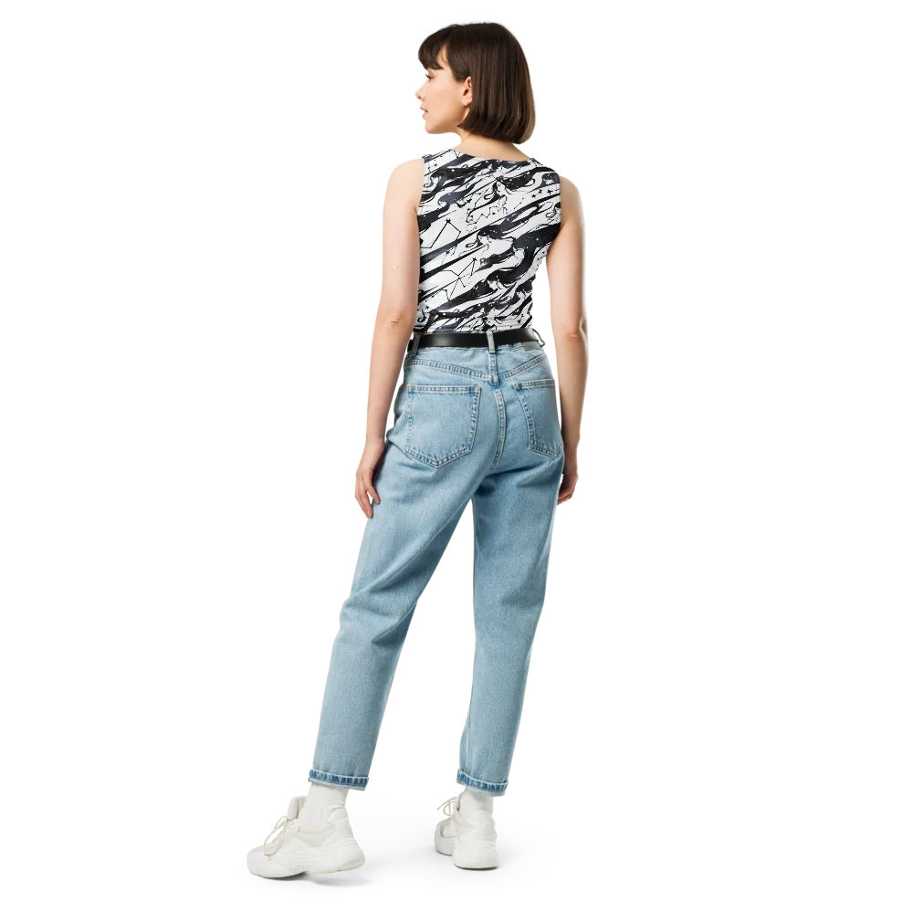 Starbound Reverie on Crop Top — Back