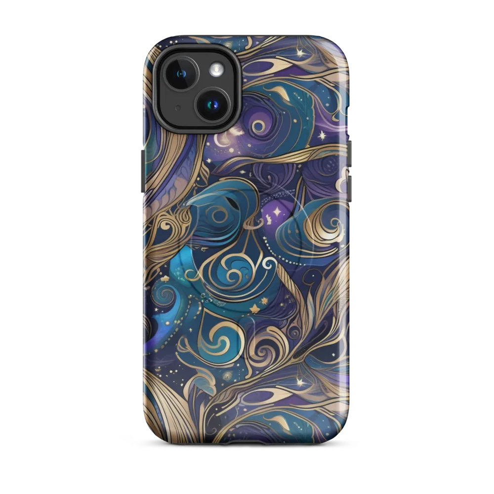 Moonlit Filigree on MagSafe Tough Case for iPhone® — Front