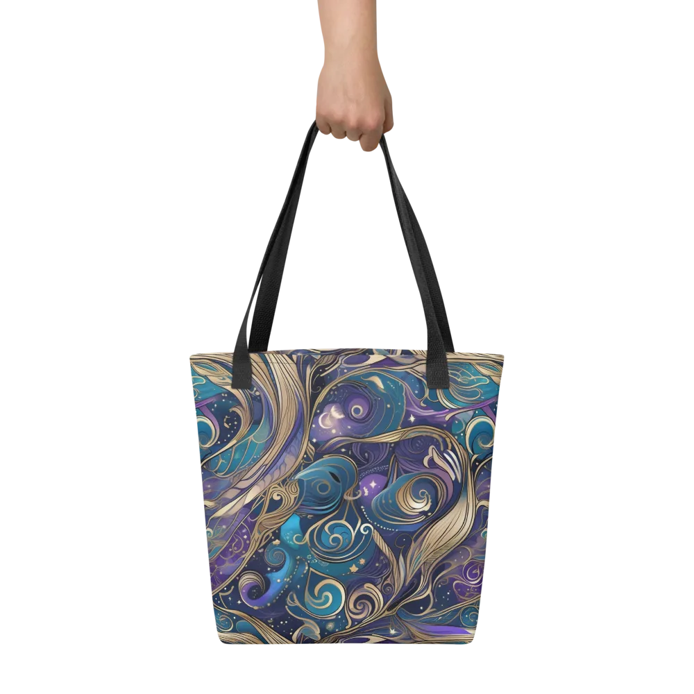 Moonlit Filigree on Tote Bag — Front