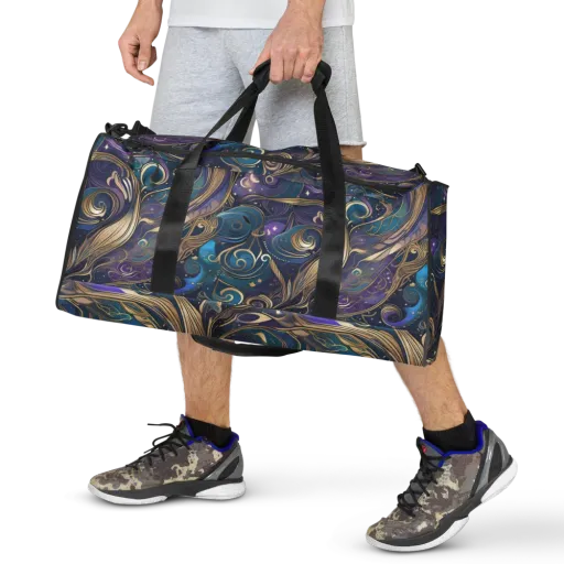 Moonlit Filigree on a Duffle Bag