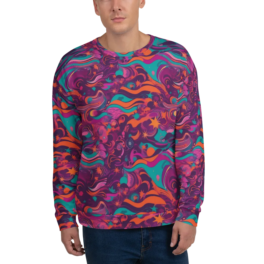 Ember And Turquoise on Sweatshirt — Front