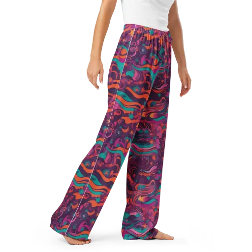 Ember And Turquoise on a Women's Pajama Pants