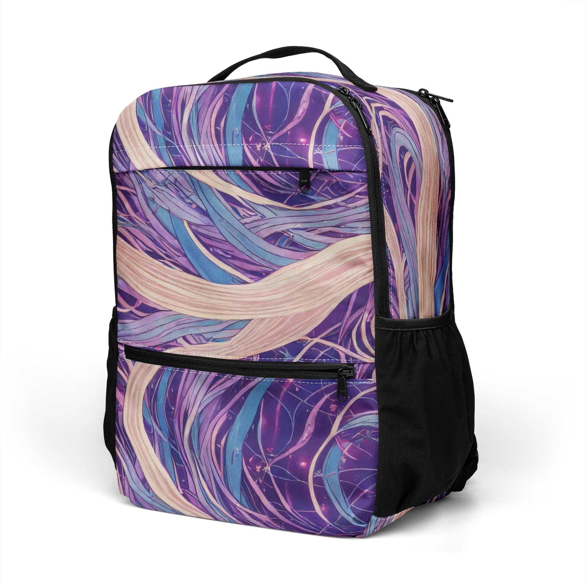 Moonlit Filament on Utility Backpack — Left Front