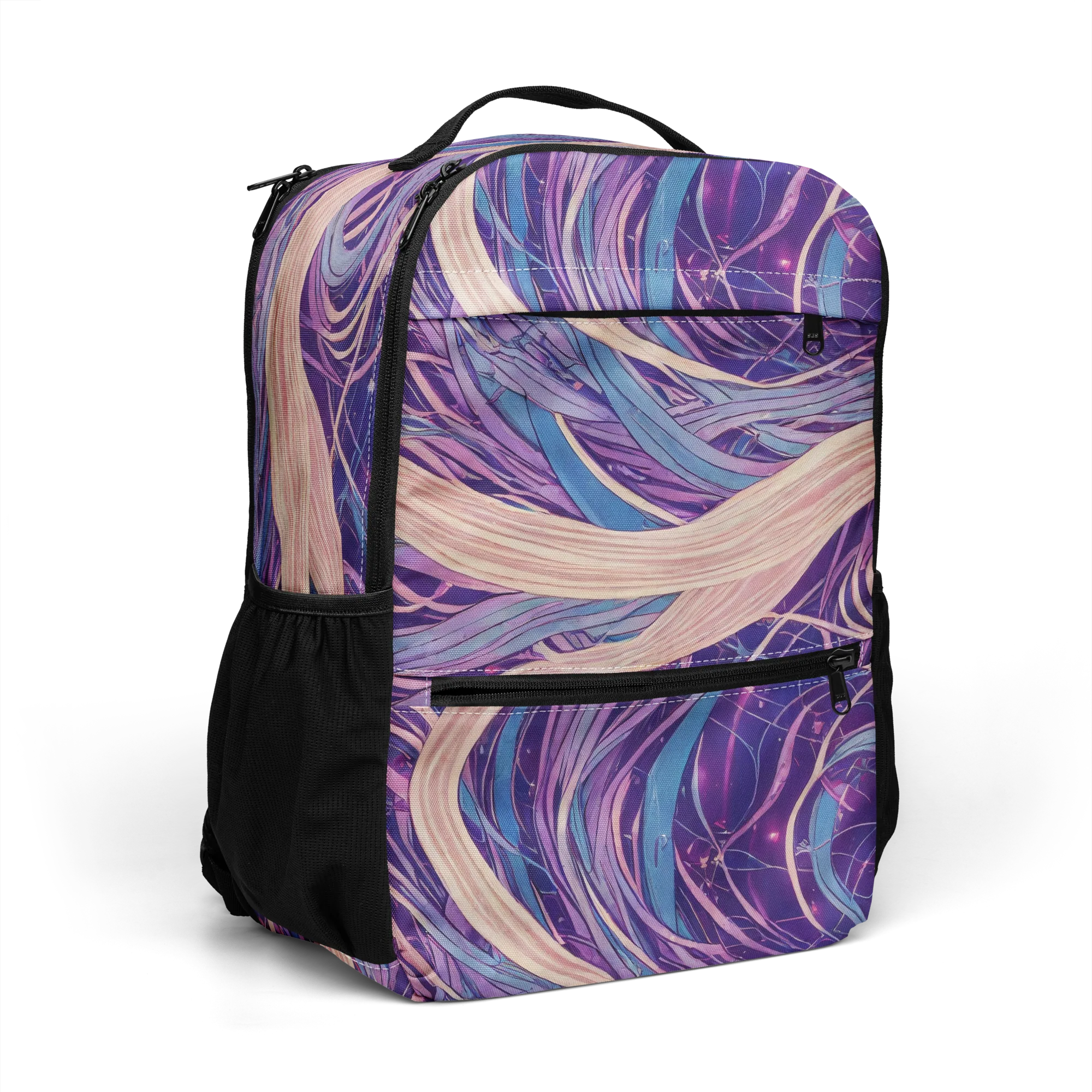 Moonlit Filament on Utility Backpack — Right Front