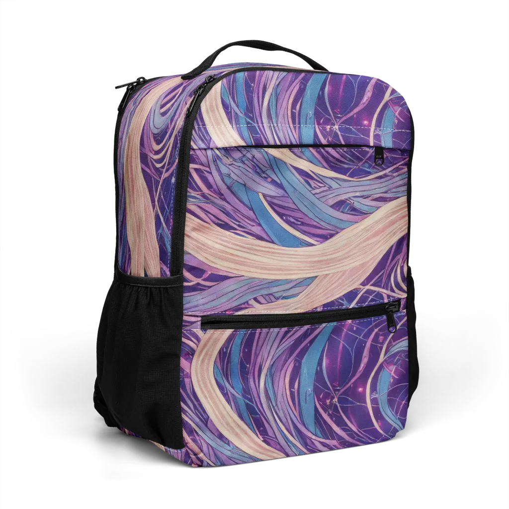 Moonlit Filament on Utility Backpack — Right Front