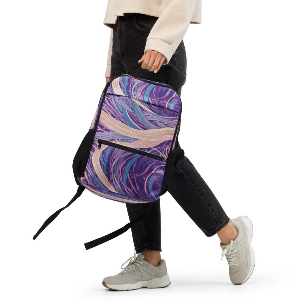 Moonlit Filament on Utility Backpack — Front