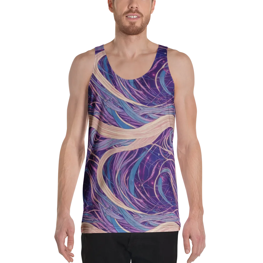 Moonlit Filament on Men's Tank Top — Front