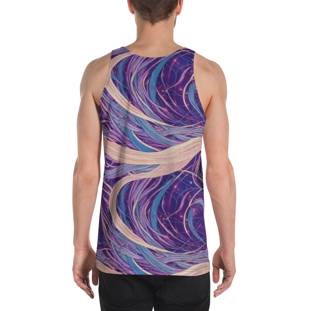Moonlit Filament on Men's Tank Top — Back
