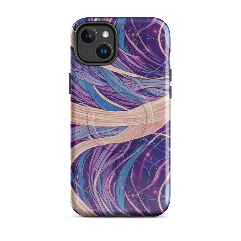 Moonlit Filament on MagSafe Tough Case for iPhone® — Front