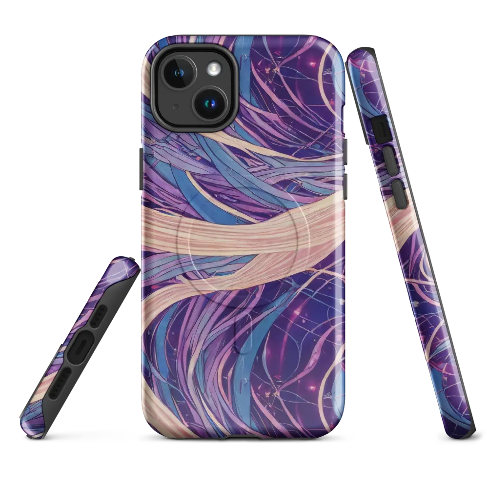 Moonlit Filament on MagSafe Tough Case for iPhone® — Front