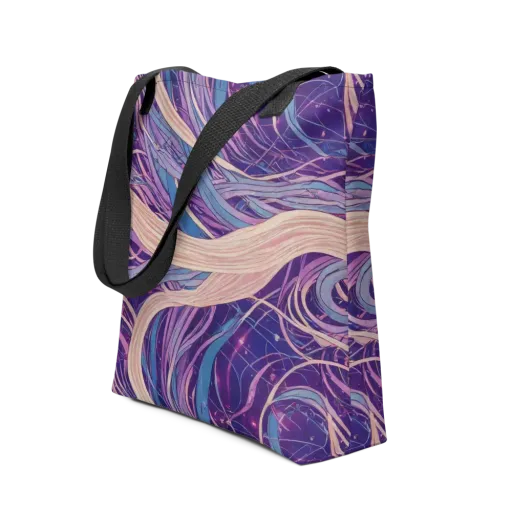 Moonlit Filament on a Tote Bag
