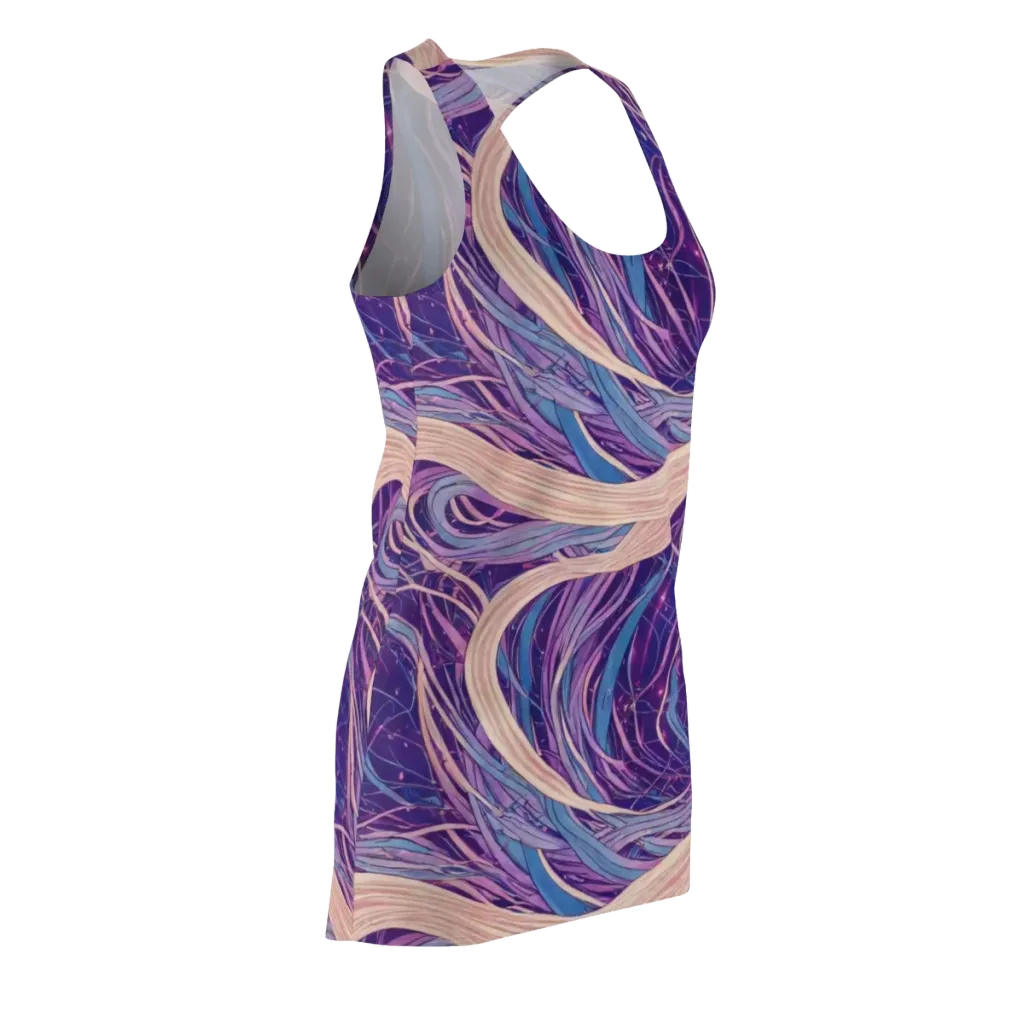 Moonlit Filament on Racerback Dress — Front Side