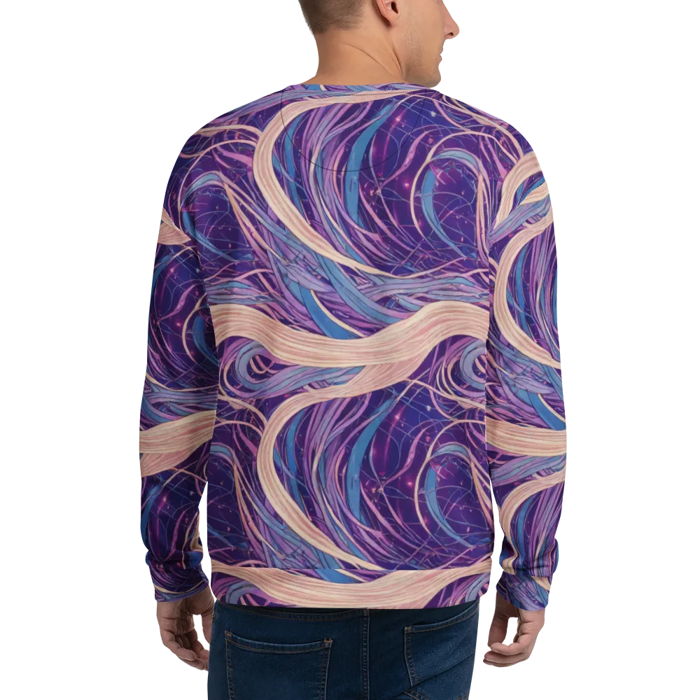 Moonlit Filament on Sweatshirt — Back