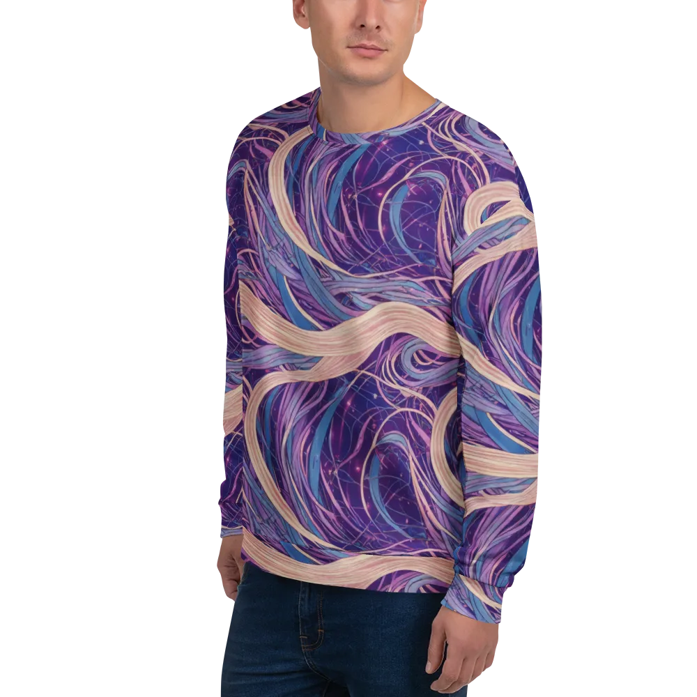 Moonlit Filament on Sweatshirt — Left Front