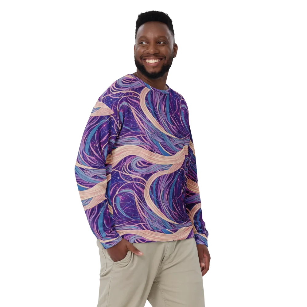 Moonlit Filament on Sweatshirt — Front