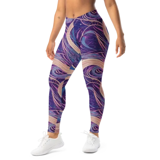 Moonlit Filament on a Leggings