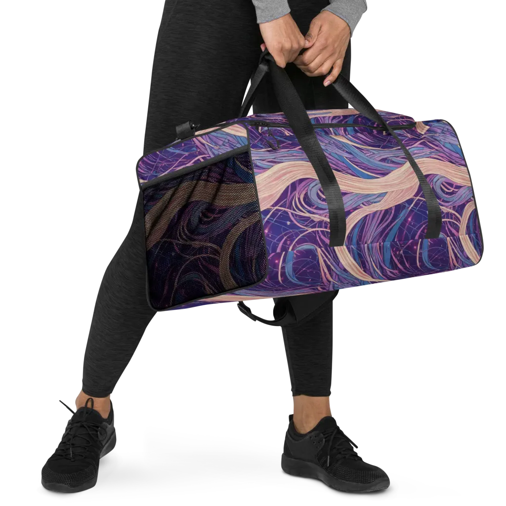 Moonlit Filament on Duffle Bag — Right Front