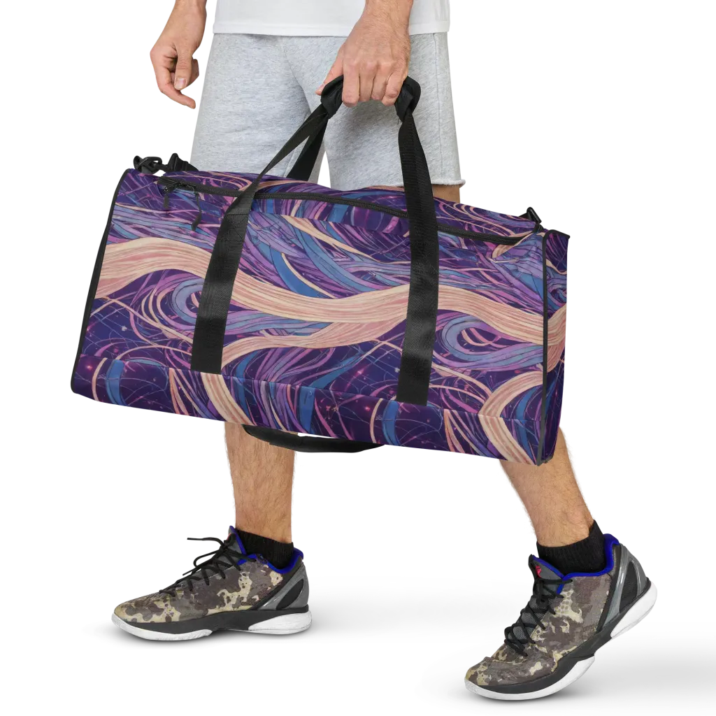 Moonlit Filament on Duffle Bag — Front