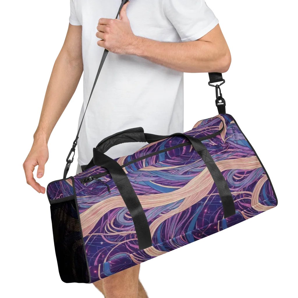 Moonlit Filament on Duffle Bag — Right Front