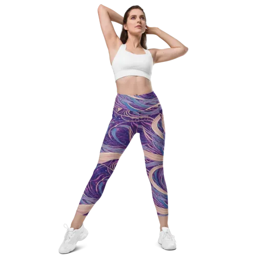 Moonlit Filament on a Leggings with Pockets