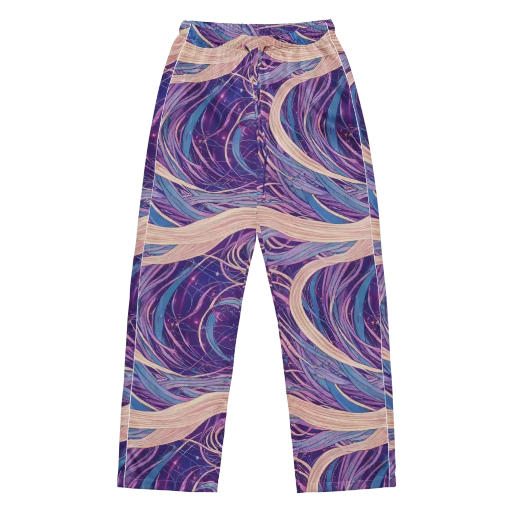 Moonlit Filament on Women's Pajama Pants — Front