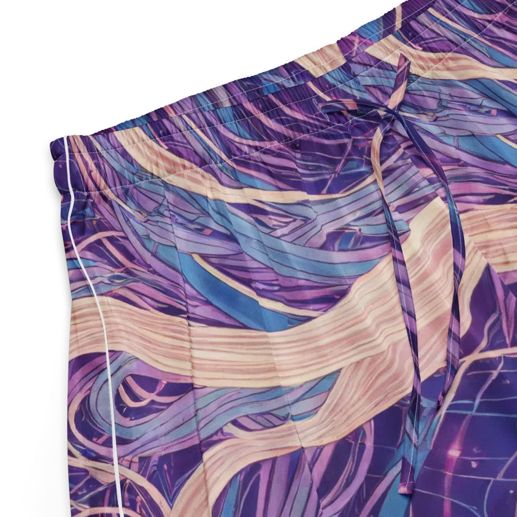 Moonlit Filament on Women's Pajama Shorts — Product details