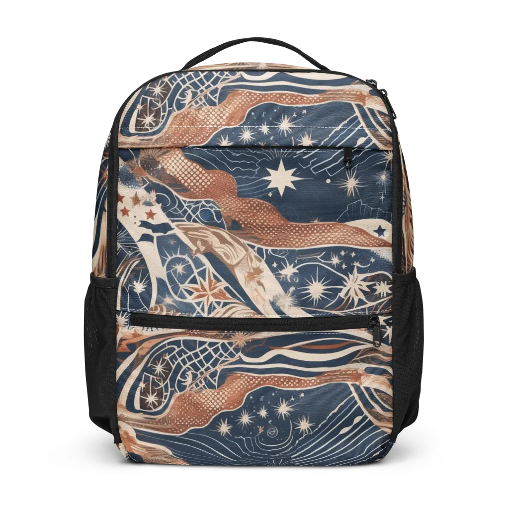 Midnight Meridian on Utility Backpack — Front