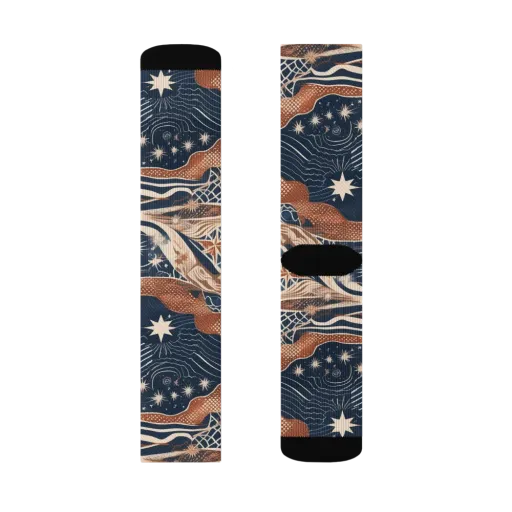 Midnight Meridian on a Socks