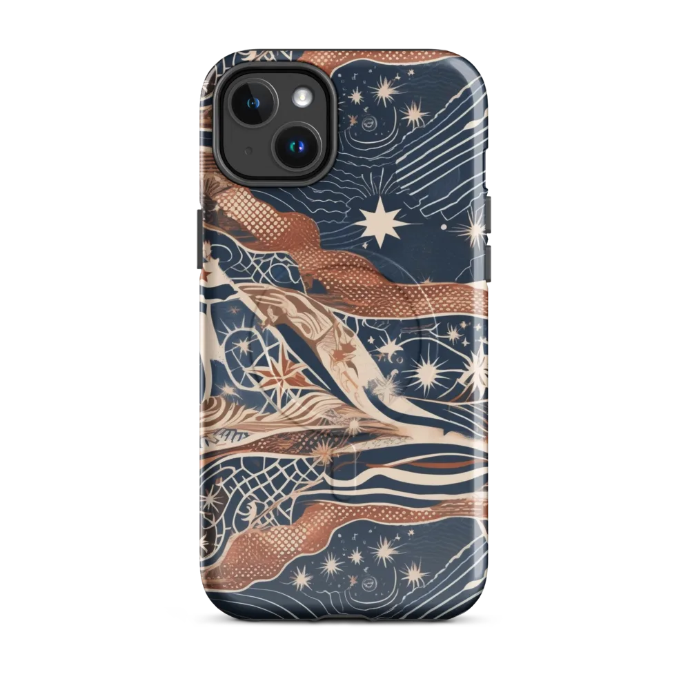 Midnight Meridian on MagSafe Tough Case for iPhone® — Front