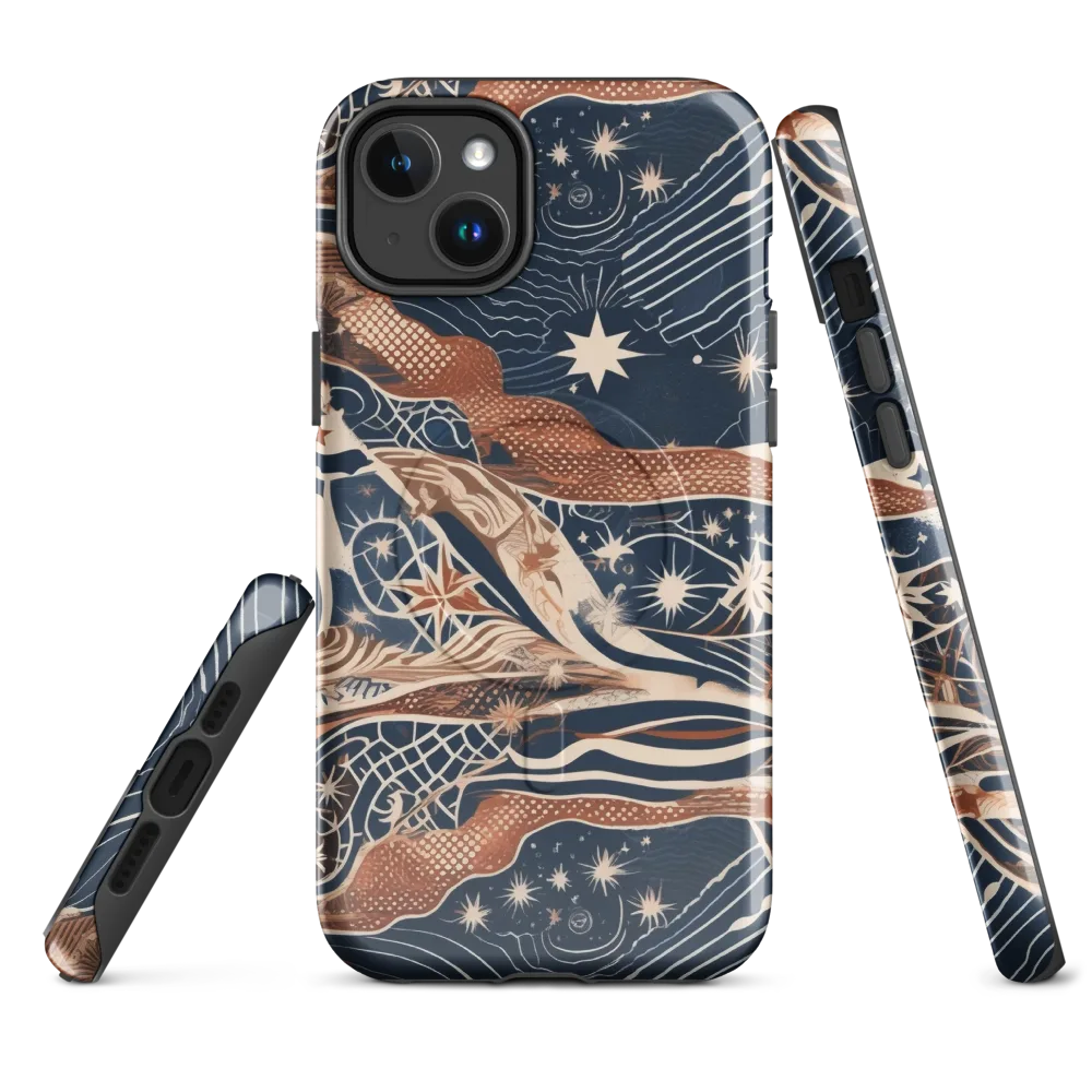 Midnight Meridian on MagSafe Tough Case for iPhone® — Front