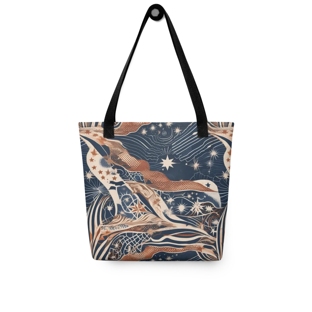 Midnight Meridian on Tote Bag — Front