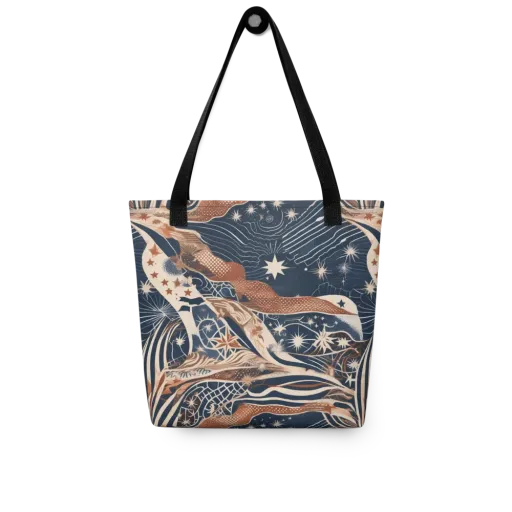 Midnight Meridian on a Tote Bag