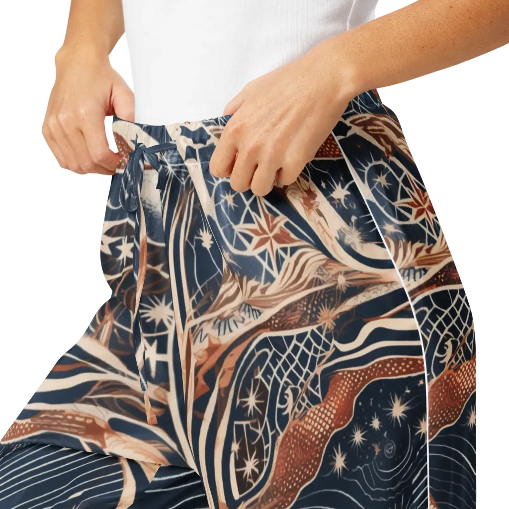 Midnight Meridian on Women's Pajama Pants — Product details