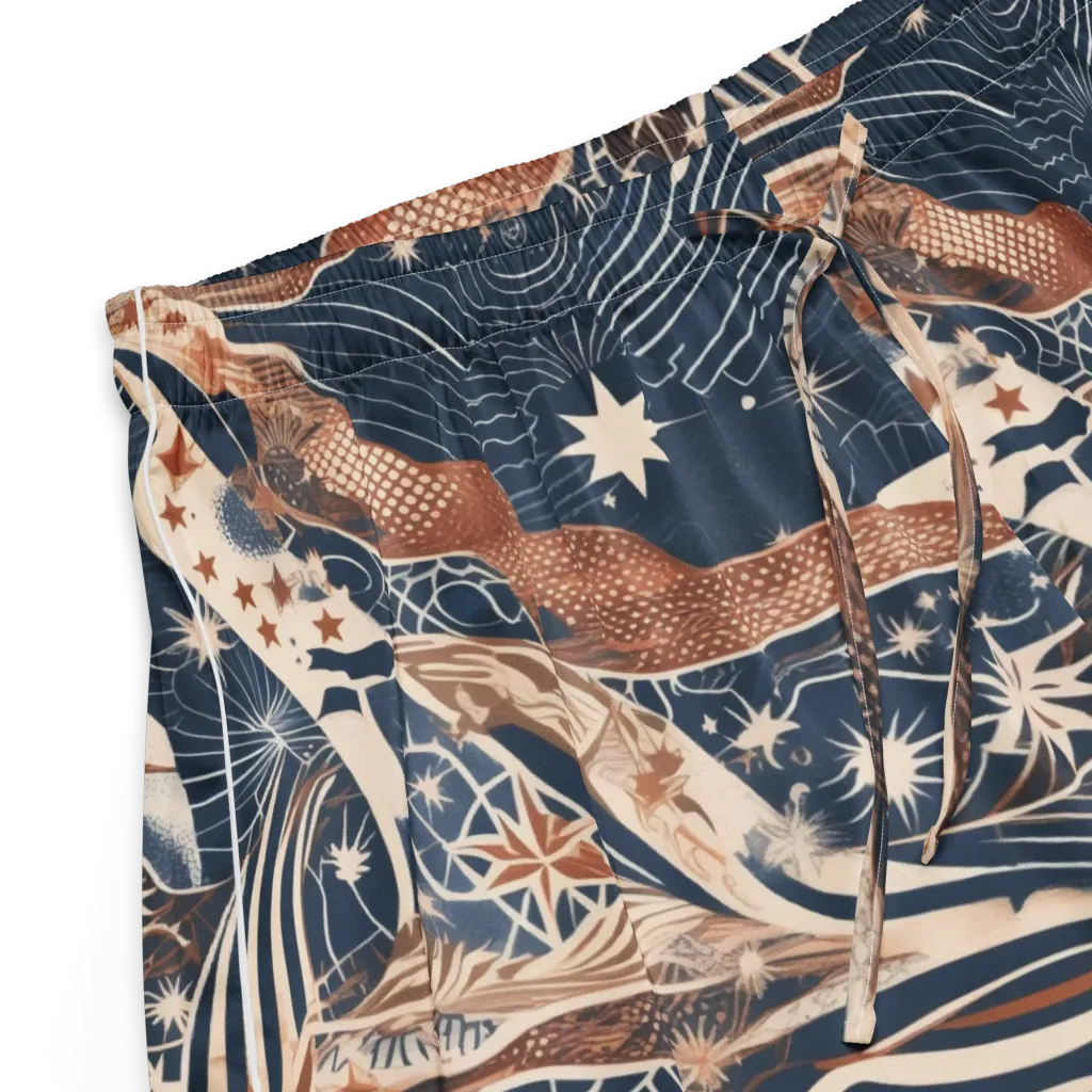 Midnight Meridian on Women's Pajama Shorts — Product details