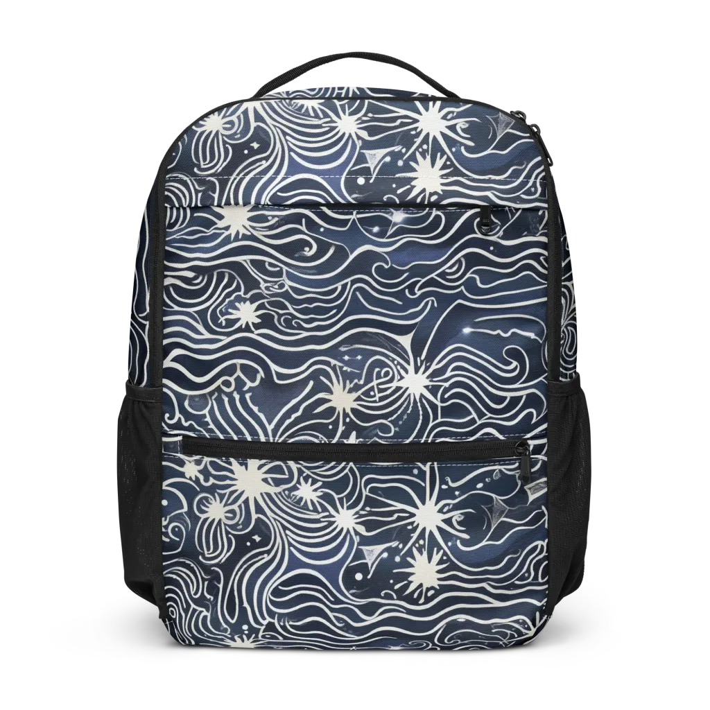 Nautical Nebula on Utility Backpack — Front