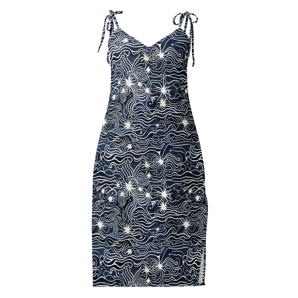 Nautical Nebula on Slip Dress — Front