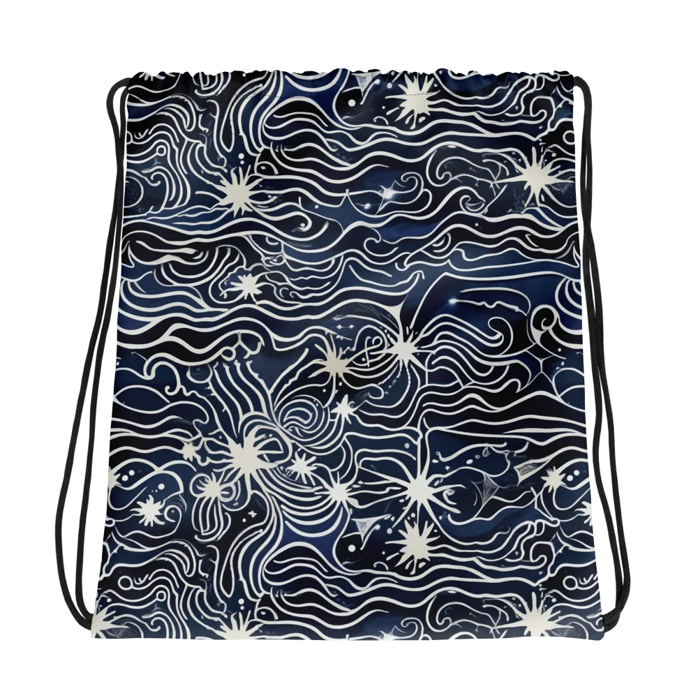 Nautical Nebula on Drawstring Bag — Photo