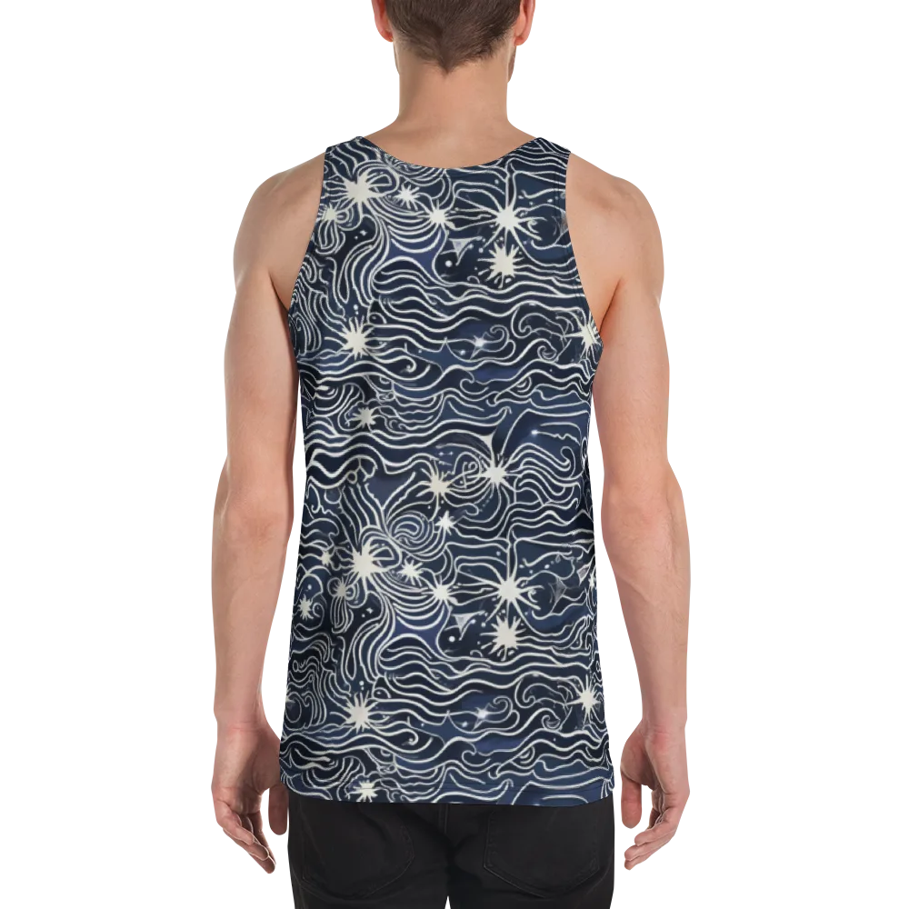 Nautical Nebula on Men's Tank Top — Back