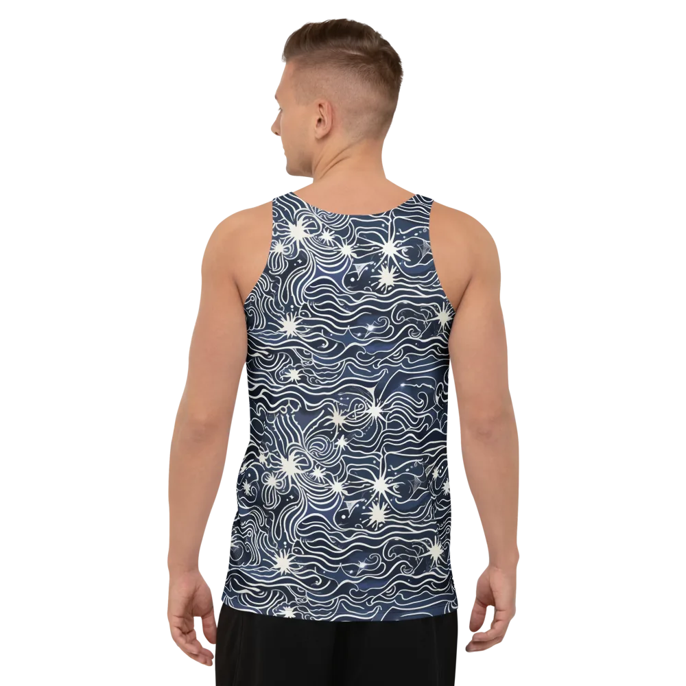 Nautical Nebula on Men's Tank Top — Back
