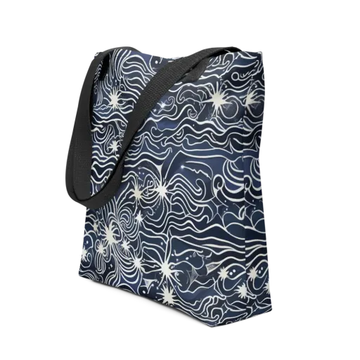 Nautical Nebula on a Tote Bag