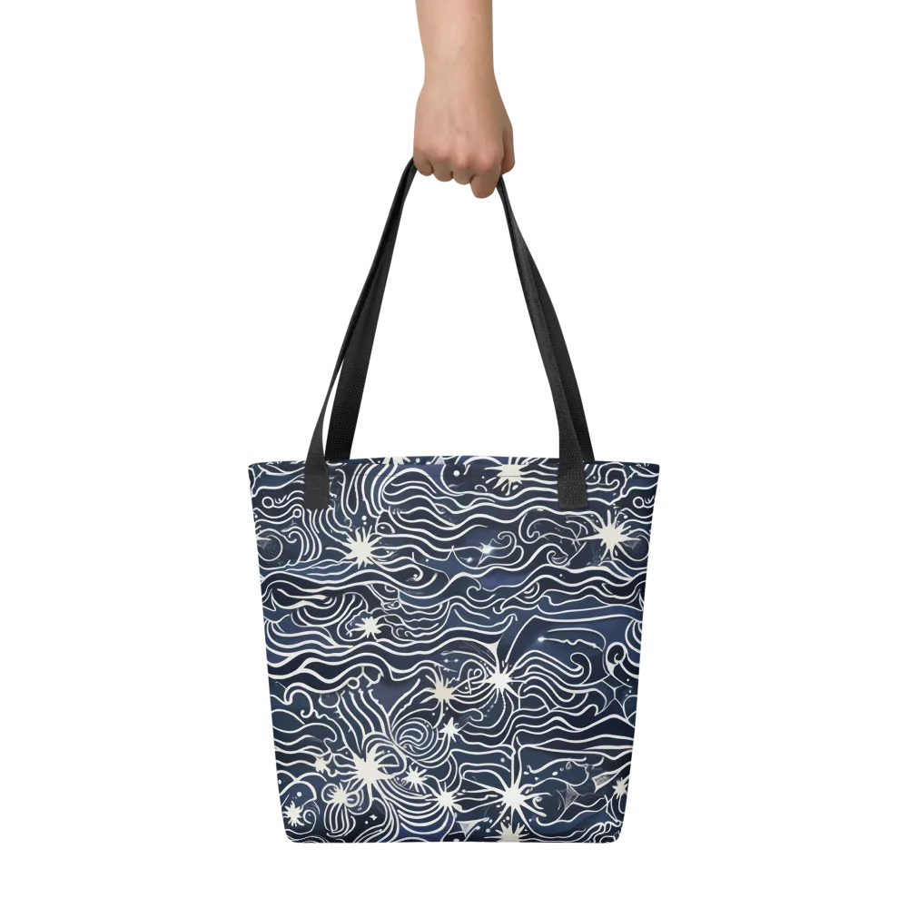 Nautical Nebula on Tote Bag — Front