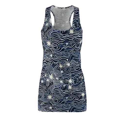 Nautical Nebula on a Racerback Dress