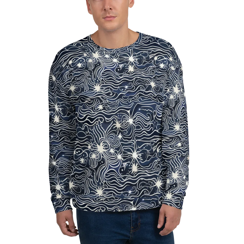 Nautical Nebula on Sweatshirt — Front