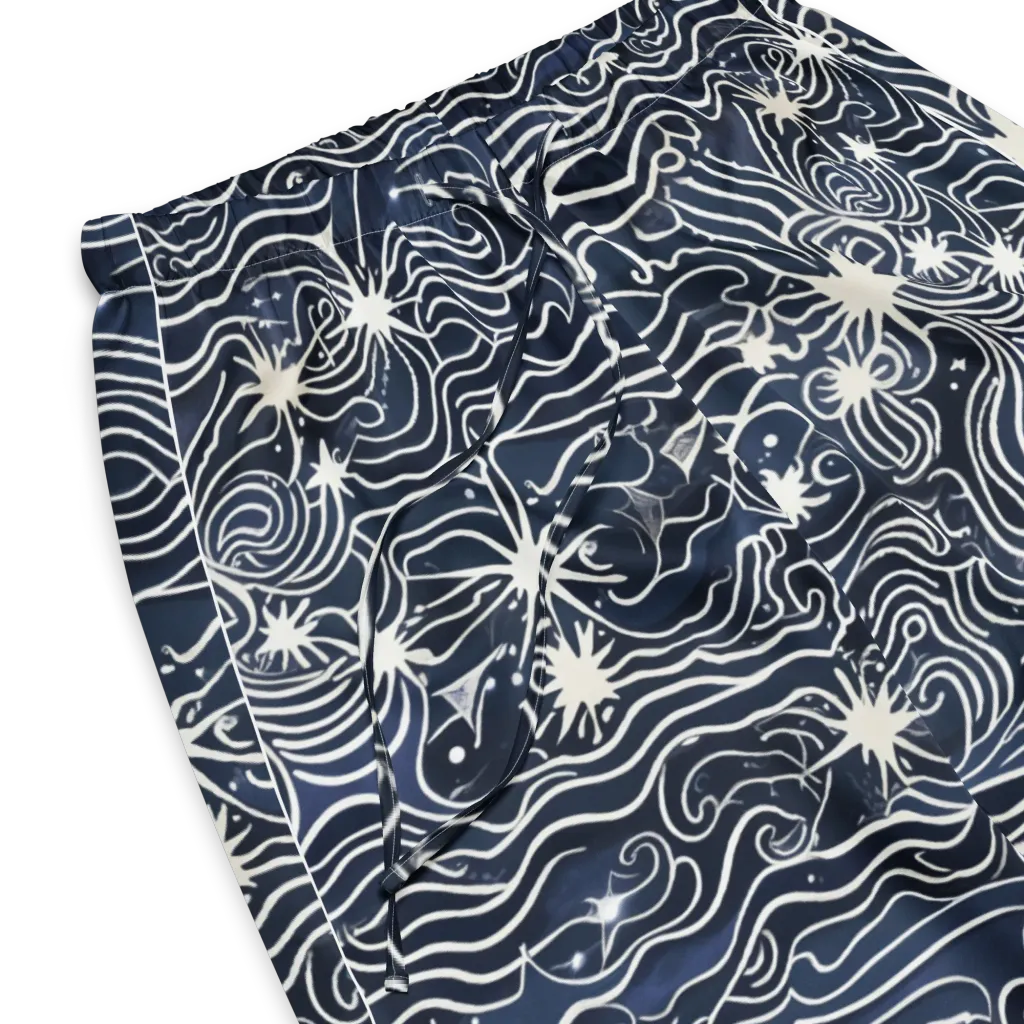 Nautical Nebula on Women's Pajama Pants — Product details