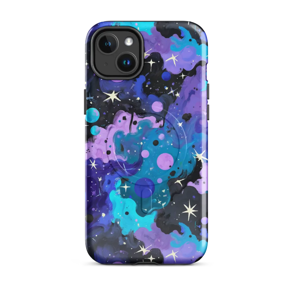 Galaxy Gouache on MagSafe Tough Case for iPhone® — Front