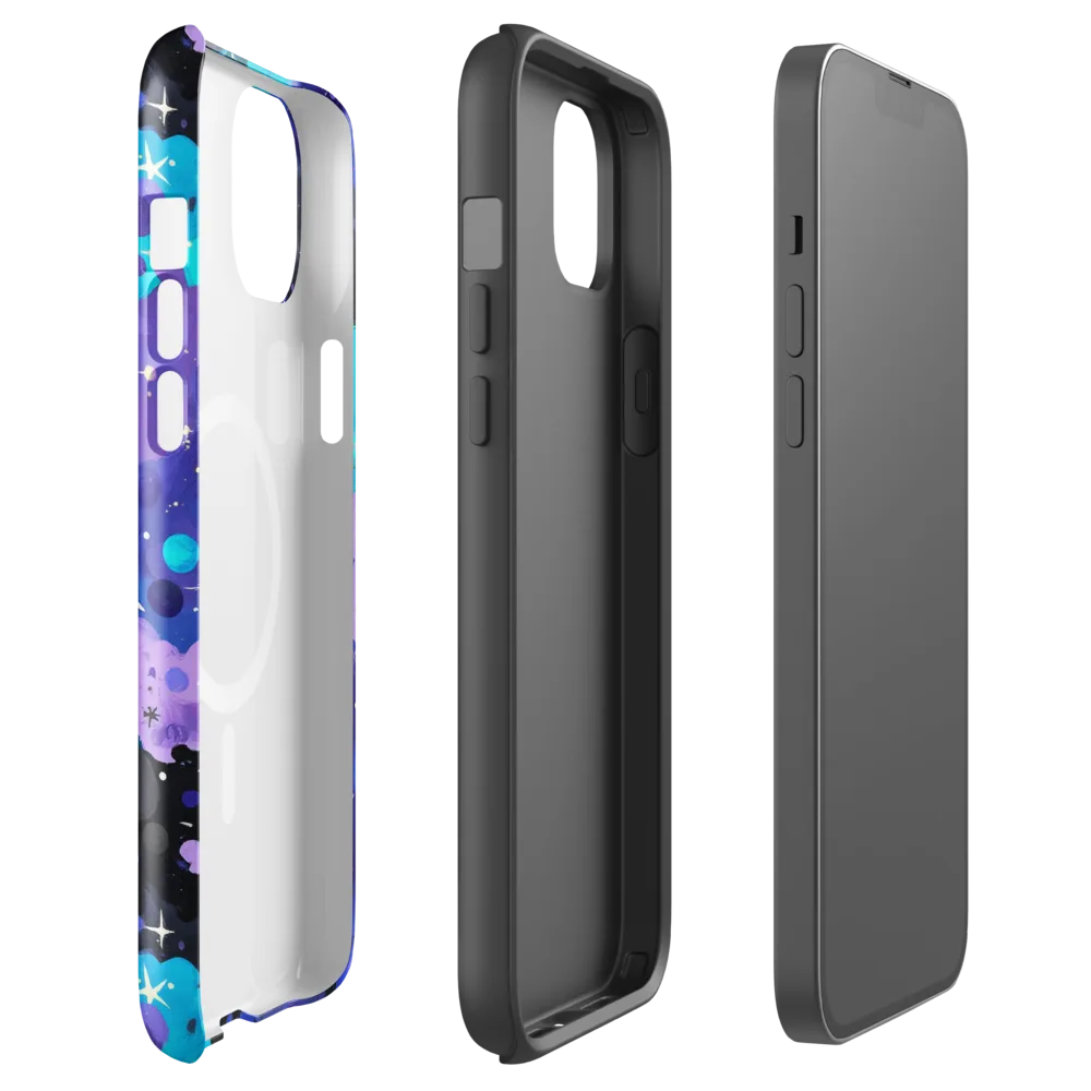 Galaxy Gouache on MagSafe Tough Case for iPhone® — Front