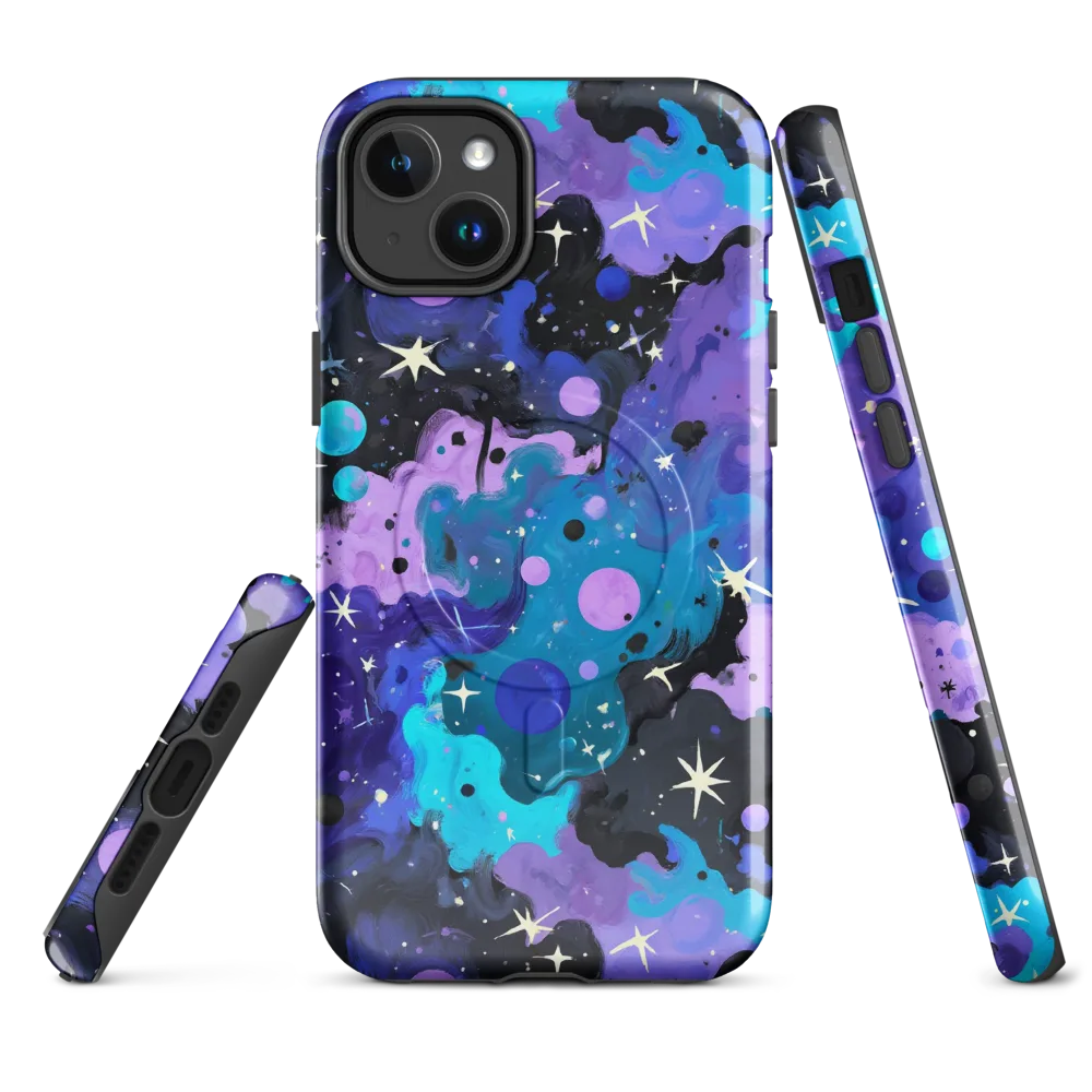 Galaxy Gouache on MagSafe Tough Case for iPhone® — Front