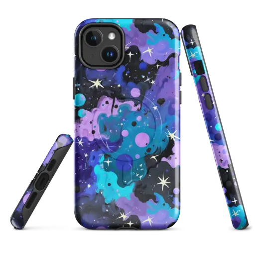 Galaxy Gouache on a MagSafe Tough Case for iPhone®