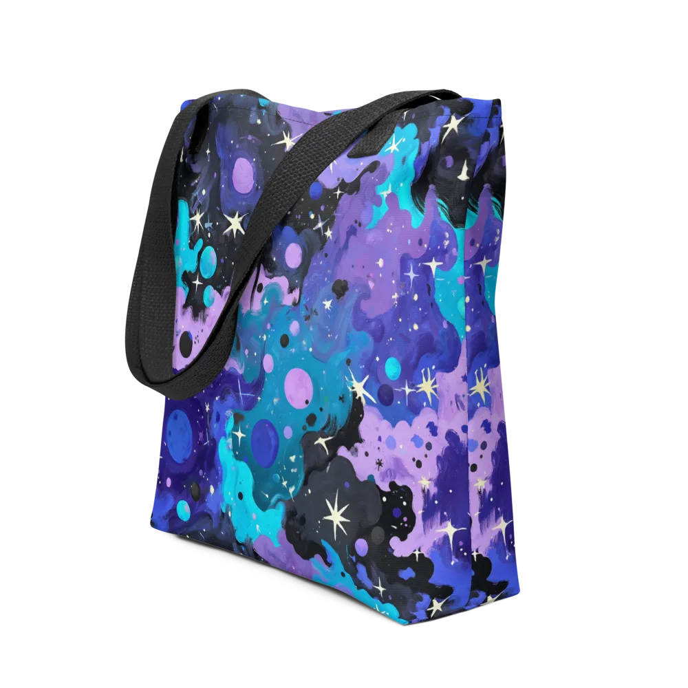 Galaxy Gouache on Tote Bag — Front